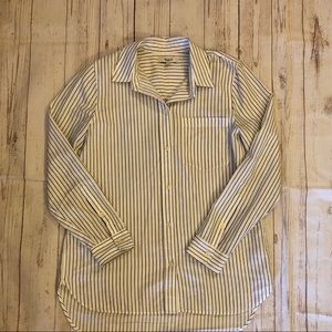 Madewell Ex Boyfriend Shirt In Napa Stripe